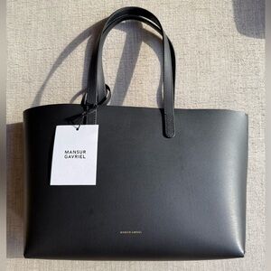 Brand new with tag! Mansur Gavriel small Tote classic black and red
